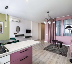 1-комнатные апартаменты улучшенные в Робинзон