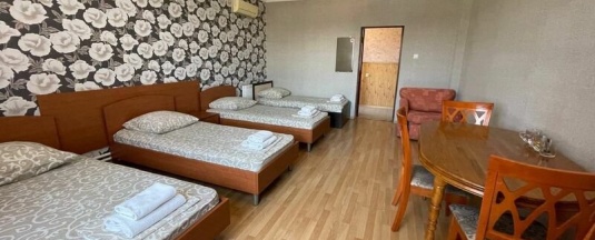 Кровать в общем номере в Катюша