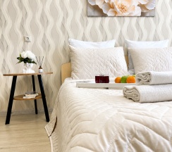 1-комнатные апартаменты, 40 м², 4 этаж в 4 Сезона в микрорайоне Дружба 2/8