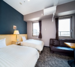 Двухместный номер Standard 2 отдельные кровати в Natural Hot Springs Spa Hotel Hananoi Osaka