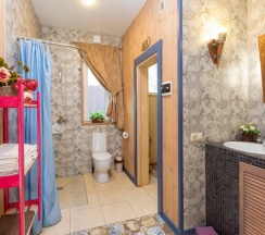 Коттедж《Хьюгге》 с сауной и купелью "Фурако" (расположен в Логиново) в Сканди хаус