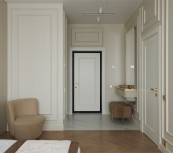 Студио + с видом на Неву в Приоритет