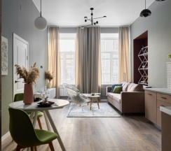 Двухкомнатные апартаменты ЛЮКС в Tuchkov hotel