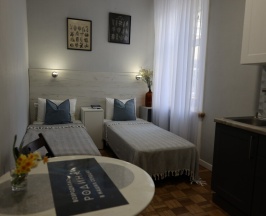 Номер LOFT Grey с 1 или 2 кроватями в Loft&Home Apartments
