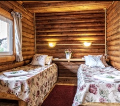 Double Room двумя односталными кроватями в Альпийское эхо