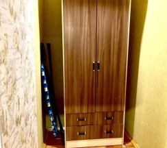 Двухместные апартаменты c 1 комнатой с балконом (двуспальная кровать) в Квартира 1-комнатная на Володарского