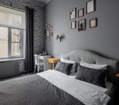 Двухместный стандарт с двуспальной кроватью в Offenbacher Hotel