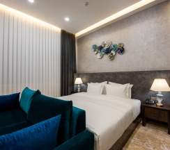 Двухместный номер Deluxe двуспальная кровать в Wyndham Garden Tashkent