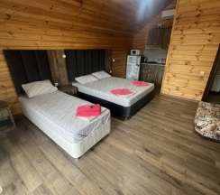 Четырёхместный номер Comfort с красивым видом из окна в Диамант+