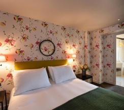 Двухместный номер Deluxe с балконом двуспальная кровать в Hotel du Danube Saint Germain
