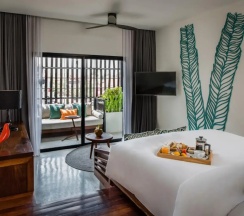 Двухместный номер Deluxe Kingfisher двуспальная кровать в The Aviary Hotel