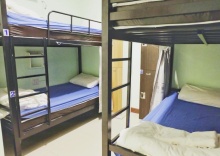 Кровать в общем номере (женский номер) в Mahannop Hostel