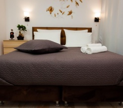 Номер стандарт с 1 двуспальной кроватью в Relax88