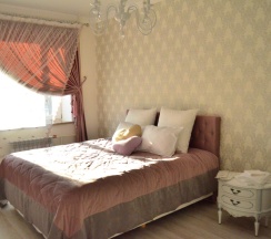 Двухместный люкс с 2 комнатами с балконом и с красивым видом из окна двуспальная кровать в Golden Park