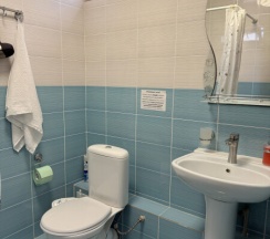 Номер с двумя односпальными кроватями и балконом в Киви