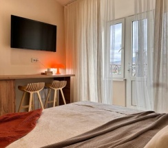 Студия №43 с балконом – уют и комфорт в самом сердце Махачкалы! в Как дома 05