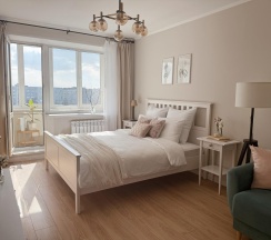 2-комнатные апартаменты, 51 м², 9 этаж в Primavera TYT-YЮT (Примавера ТУТ-УЮТ) на улице Дзержинского 44