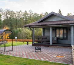 Дуплекс с двумя спальнями и террасой в Лепота