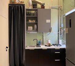 [54.2] Двухуровневые апартаменты с кондиционером у Дворцовой площади, 30 кв.м. в Darooms