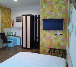 Стандартный номер с полутораспальной кроватью в Комфорт