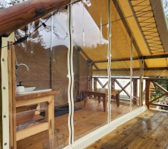 Тёплый сафари-тент в Вдохни Алтай