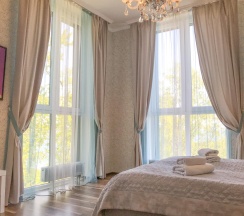 Апартаменты улучшенные Sunny Svetlogorsk 26 с видом на море с одной спальней в Sunny Svetlogorsk (Санни Светлогорск) на улице Верещагина
