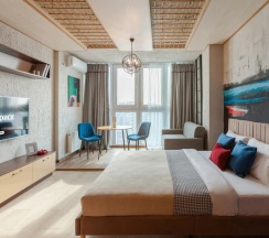 Трёхместные апартаменты c 1 комнатой в RentPlaza