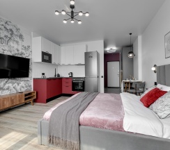 1-комнатные апартаменты, 35 м², 12 этаж в Happy People