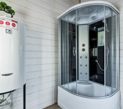 Barnhouse 1 | Банный чан на территории в Берёзовая роща