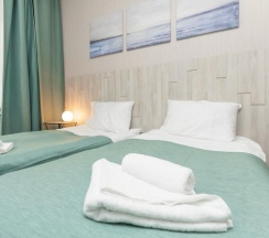 Номер -студио с панорамным балконом в Park in Pulkovo