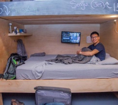 Кровать в общем номере в PodShare DTLA Arts District - Hostel