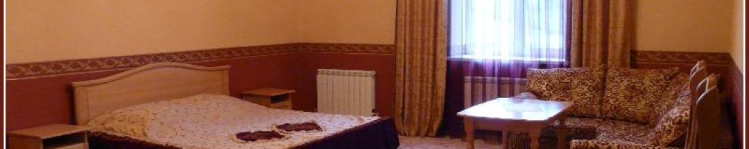 2-комнатный номер стандарт с 1 двуспальной кроватью в Триумф