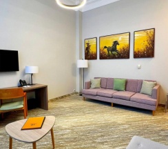 Номер Комфорт с видом на море 2 отдельные кровати в Garden Resort