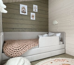 Шестиместный коттедж с красивым видом из окна в Soul Dacha