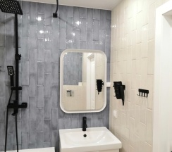 Двухместный люкс с балконом (двуспальная кровать) в Luxury Studio Na Pushkina Flat