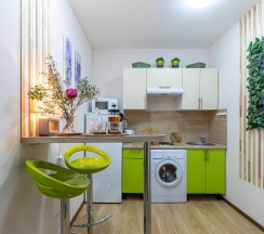 3-местный номер эконом с 1 односпальной и 1 двуспальной кроватью в Boho Botanica Hotel