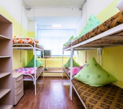 Койко-место в мужском номере на 8 человек в Корона