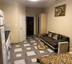 Четырёхместные апартаменты с красивым видом из окна в Дюна-центр