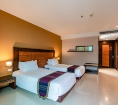 Двухместный номер Superior с видом на сад 2 отдельные кровати в Tara Mantra Cha Am Resort