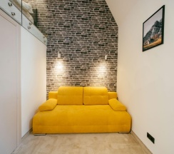 Номер студия с 1 односпальной кроватью в Loft-hotel