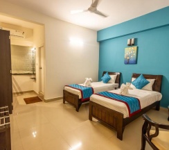Двухместный номер Deluxe 2 отдельные кровати в Suraksha Stay Brookfield