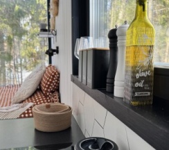 Огонь - дача с бочкой фурако в Domingo Dacha
