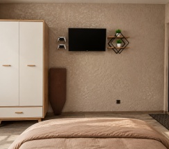3-местные 1-комнатные апартаменты с 1 двуспальной кроватью, 25 м², 1 этаж в Однокомнатная квартира, ул. Свободы, 38/2