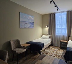 Эконом с удобствами на этаже в Iterra hotel