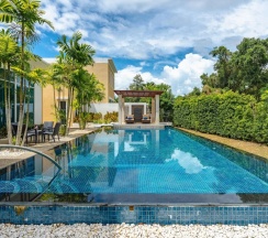 Вилла Pool с кухней с 3 комнатами в Splash Beach Resort