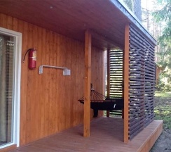 Четырёхместный коттедж с красивым видом из окна в Аврора Country House
