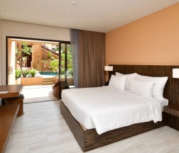 Двухместный номер с доступом к бассейну Deluxe 2 отдельные кровати в Pamookkoo Resort