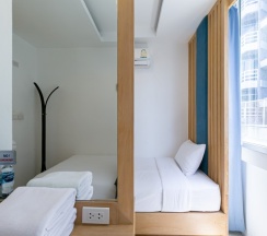 Двухместный номер Standard 2 отдельные кровати в The Bedrooms Hostel Pattaya
