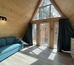 Эко-вилла 2-х уровневая «Афрейм» в Эльбрус