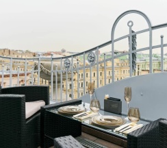 Делюкс с террасой в Demetra Hotel